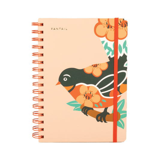 NBDBF - Notebook Designer Birds- Fantail A5