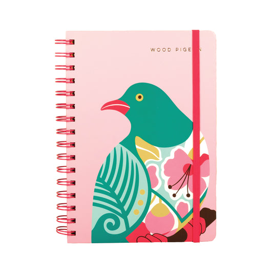 NBDBWP - Notebook Designer Birds- Wood Pigeon A5