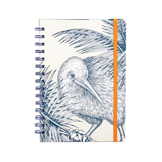NBKIS - Notebook Spiral Kiwi Stripe A5