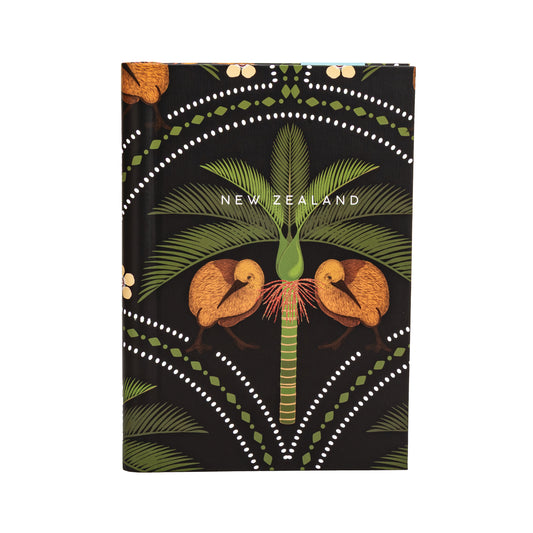 NBKTNB - Notebook Kiwi Tropics with Nikau's Black | A5