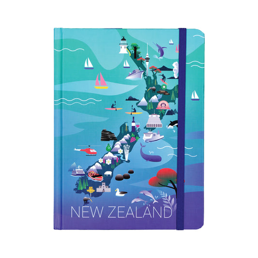 NBMI - Notebook NZ Map & Icons A5
