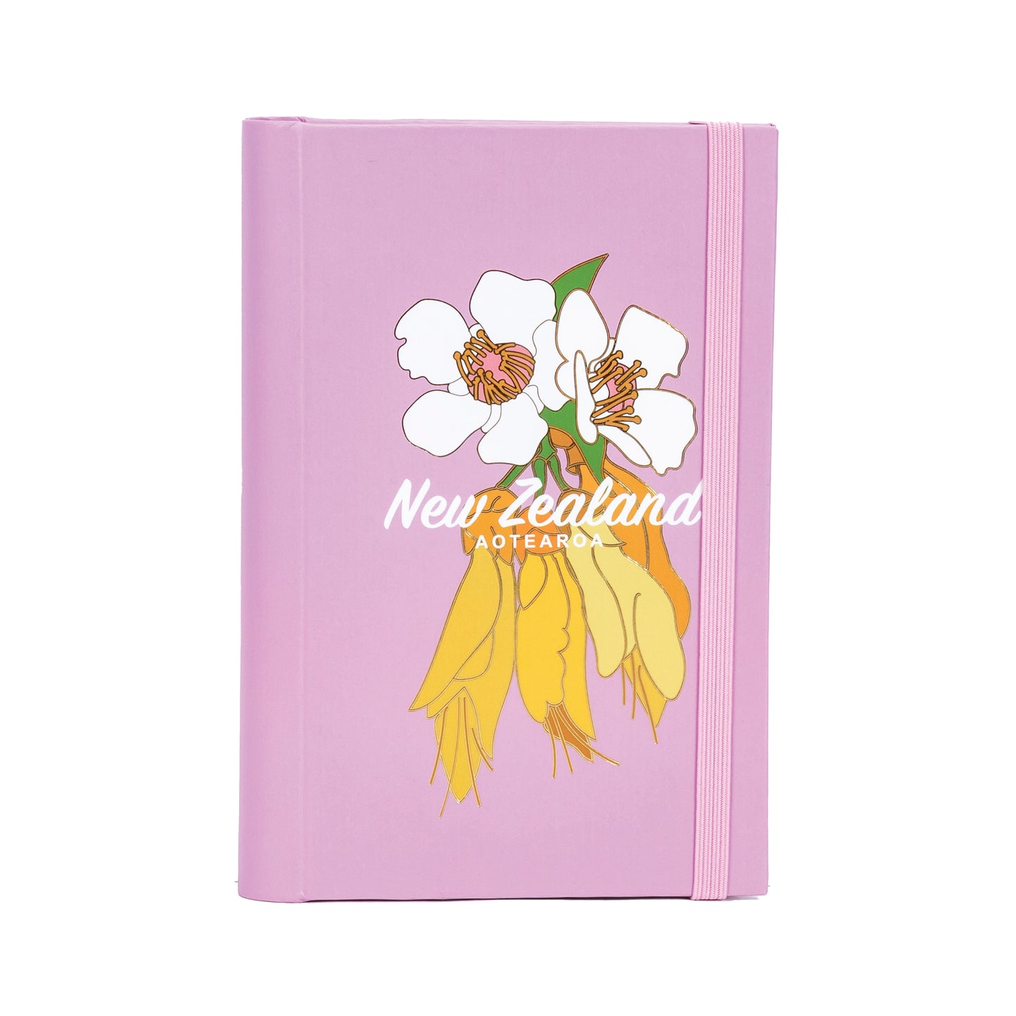 NBMKO - Notebook Manuka and Kowhai Flowers A6