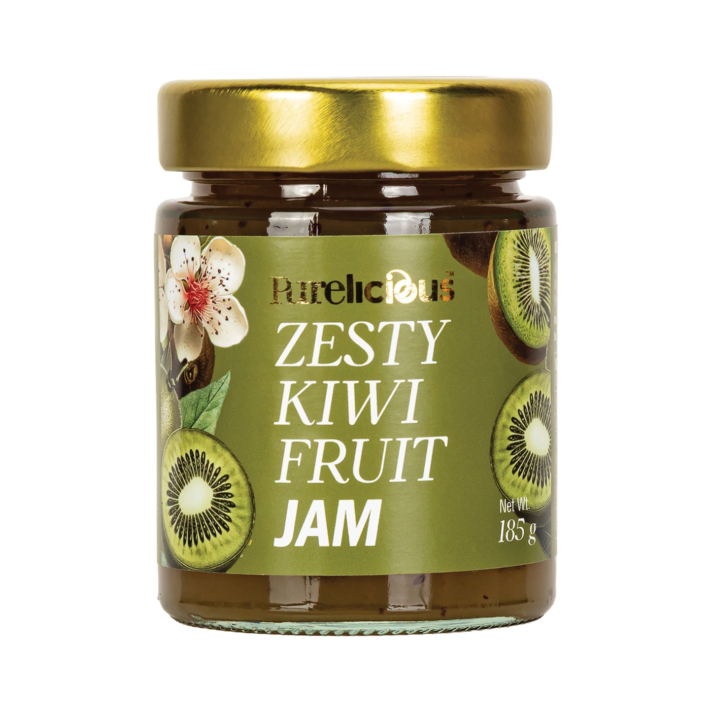 PJKL - Purelicious Jam Kiwifruit Large 185g