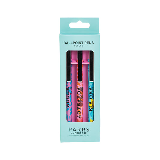 PKOF3 - Pens Kia Ora Florals Pattern | Set of 3