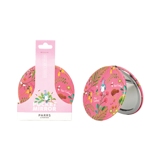 PMFP - Pocket Mirror Flowers Pink