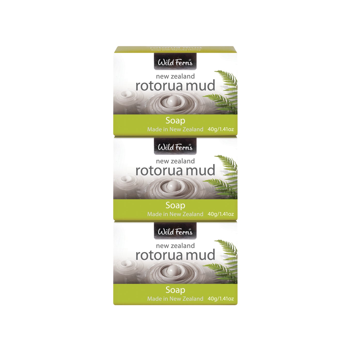 RMGS3 - Rotorua Mud Guest Soap 40g 3PK