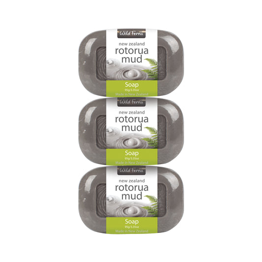 RMS3 - Rotorua Mud Soap 95g 3PK