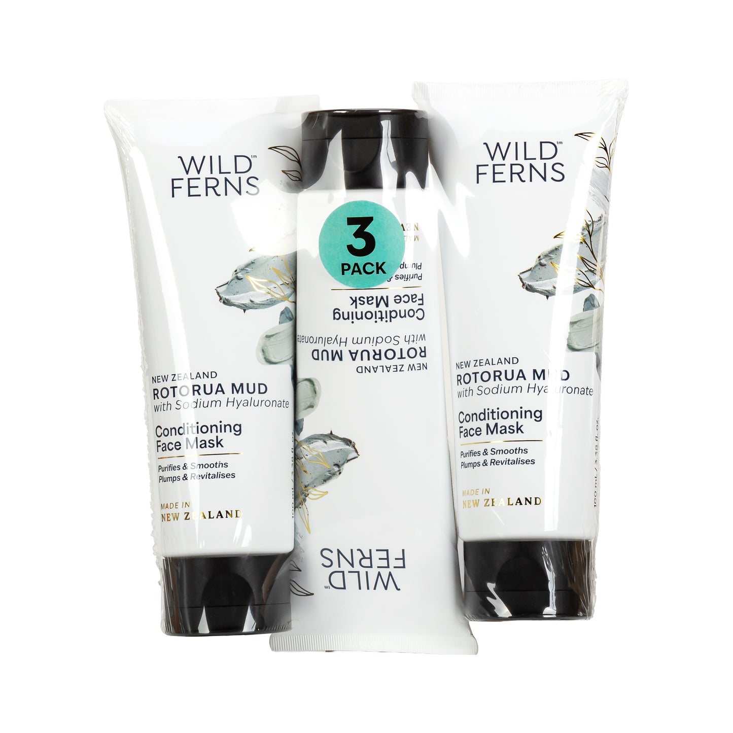 ROCFM3 - Rotorua Mud Conditioning Face Mask | 100ml 3pk