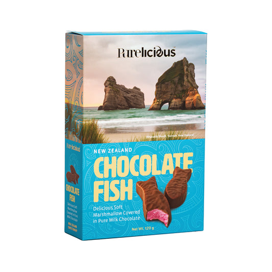 SBCF - Purelicious Sweets Boxed Chocolate Fish 120G