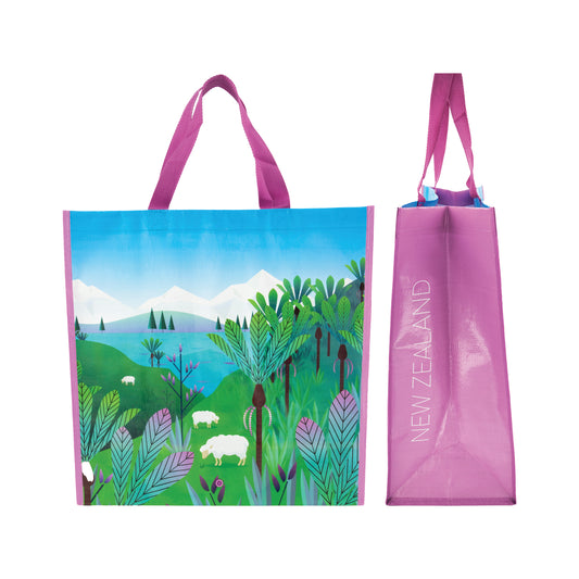 SBSS - Shopping Bag NZ Scene Sheep