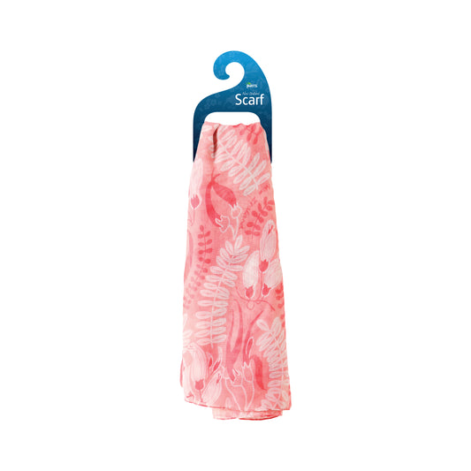 SCKO - Scarf Kowhai Flower Pink