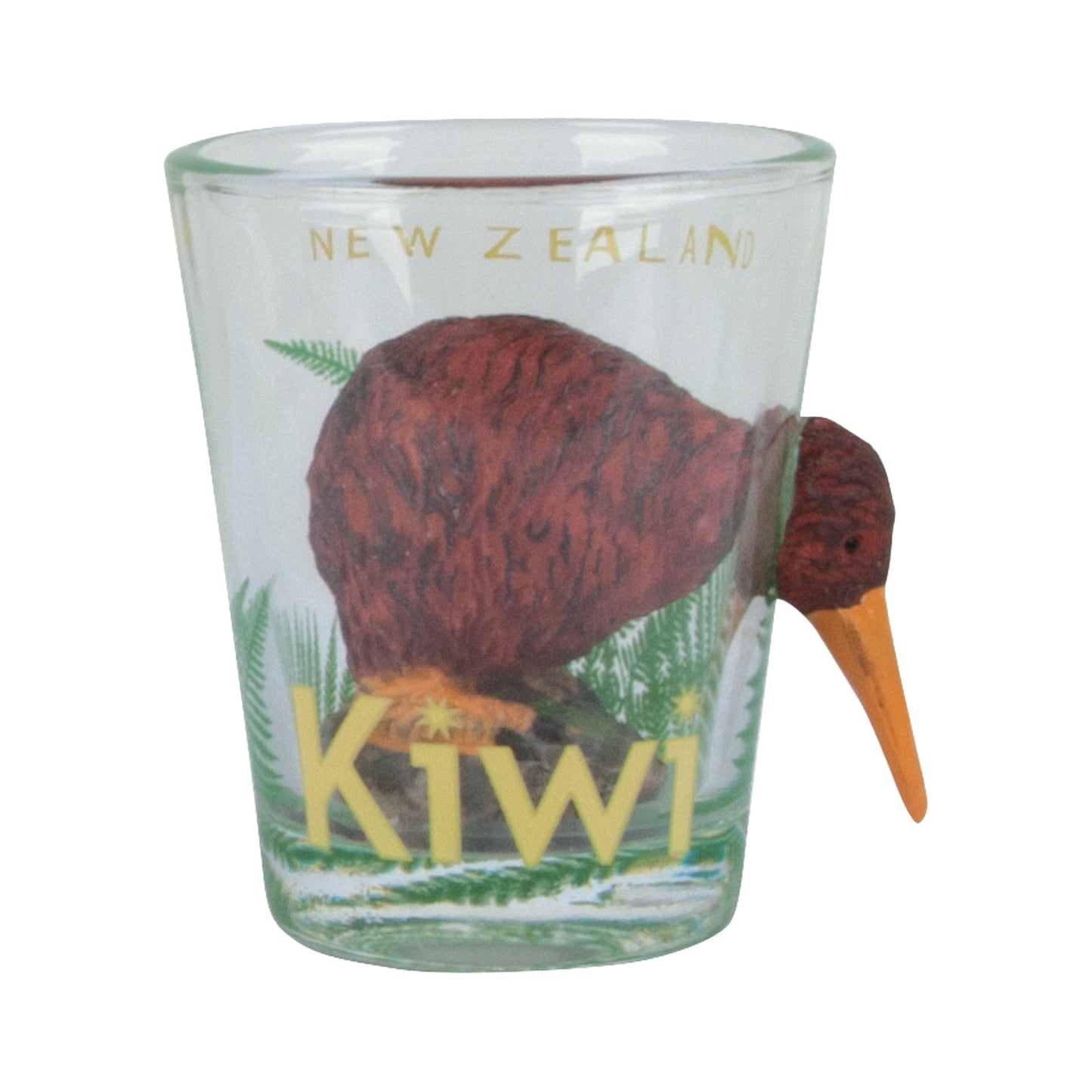 SHKF3 - Shot Glass Kiwi & Fern 3D