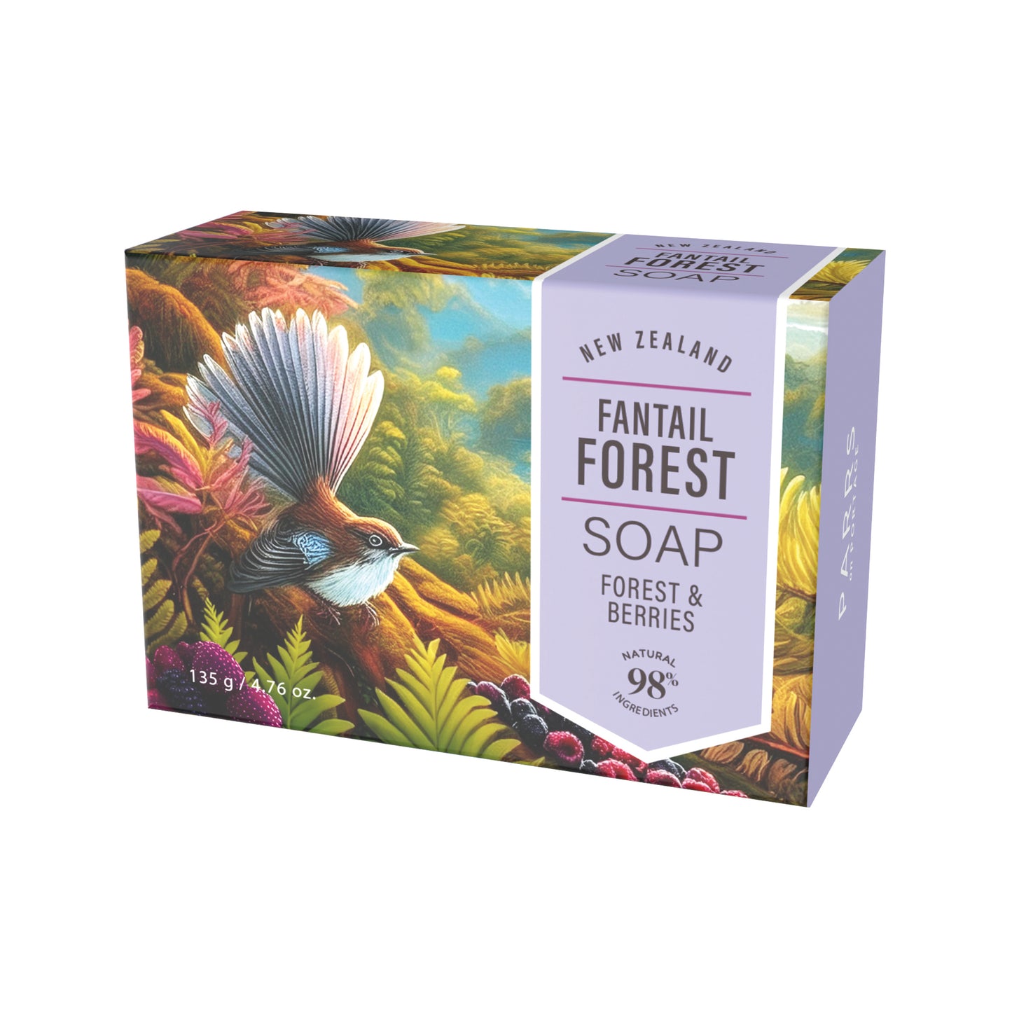 SOFA - Soap Fantail Forest 135g Boxed