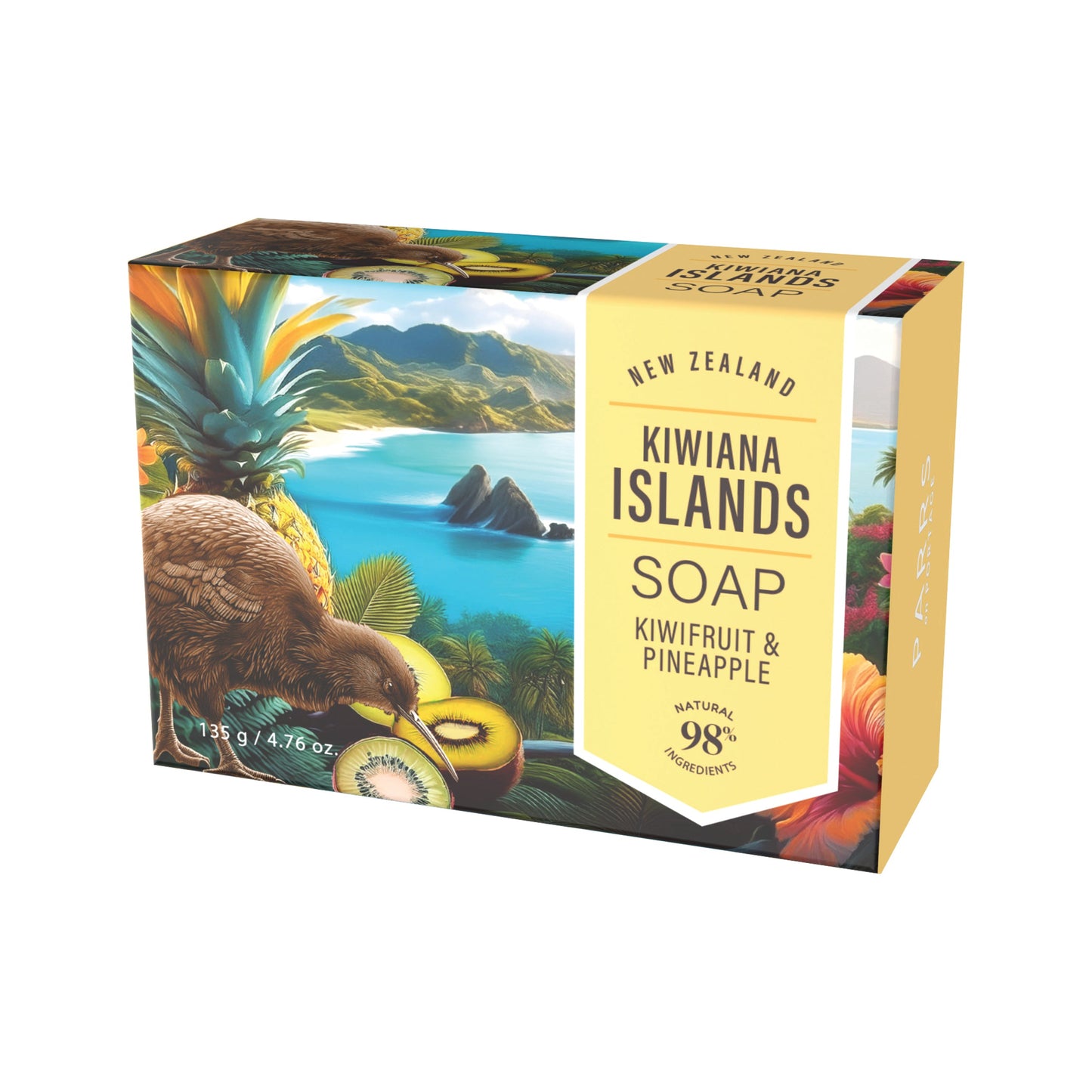 🎁 SOKI - Soap Kiwiana Islands 135g Boxed (100% off)