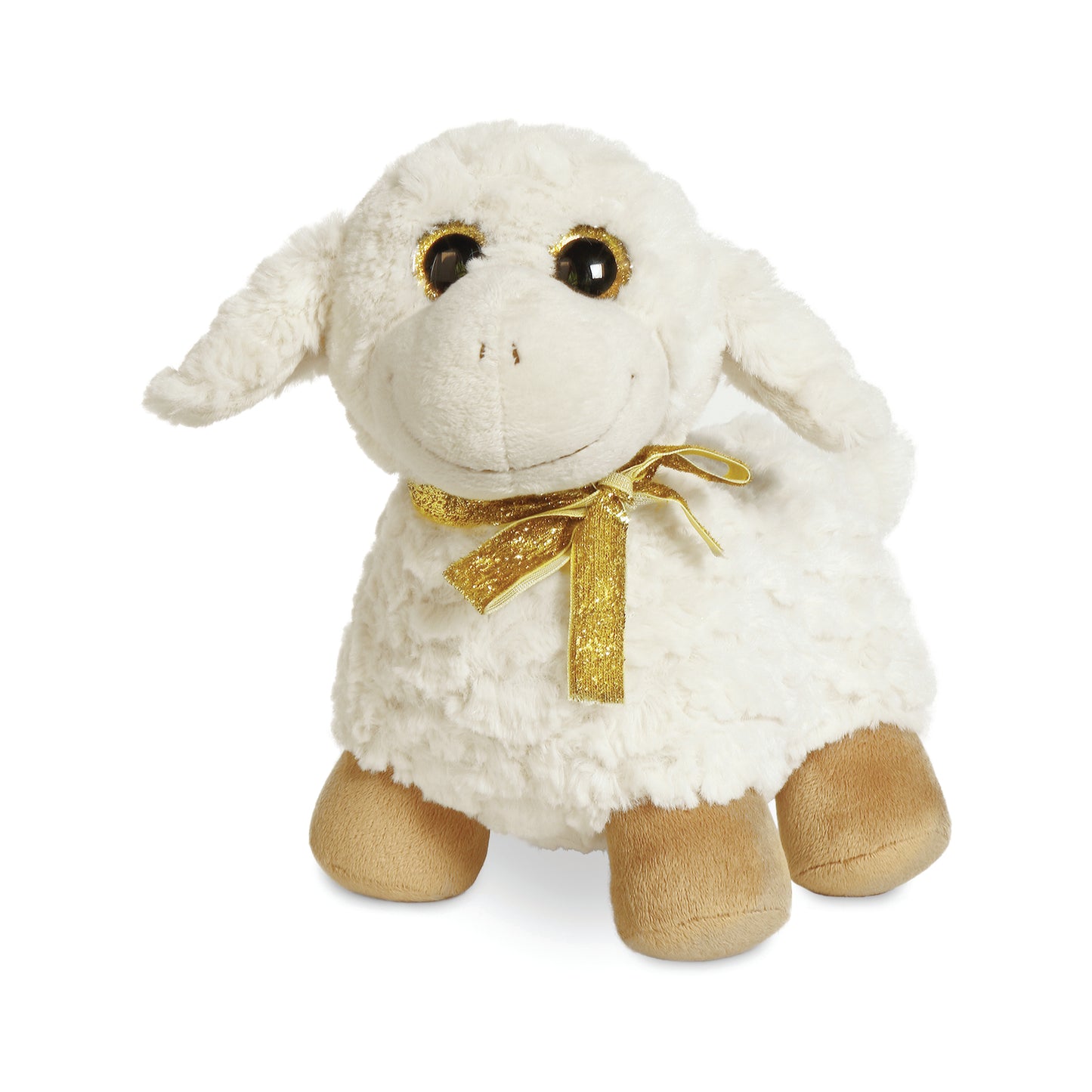 STSGEL - Sheep Toy Standing Gold Eyes Large