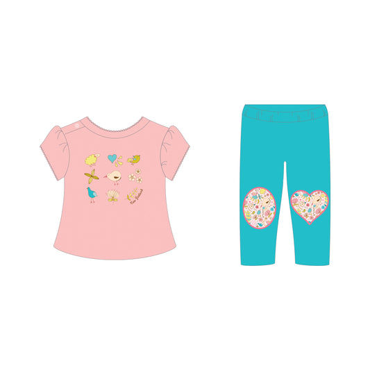 TSIP0 - Toddler Set Icons Pink Size