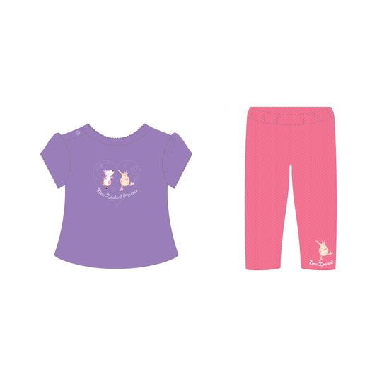 TSPP0 - Toddler Set NZ Princess Purple