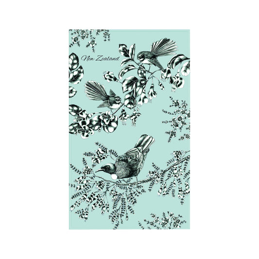 TTBB - Tea Towel Birds Pastel Blue