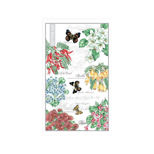 TTFLB - Tea Towel Flowers & Butterflies