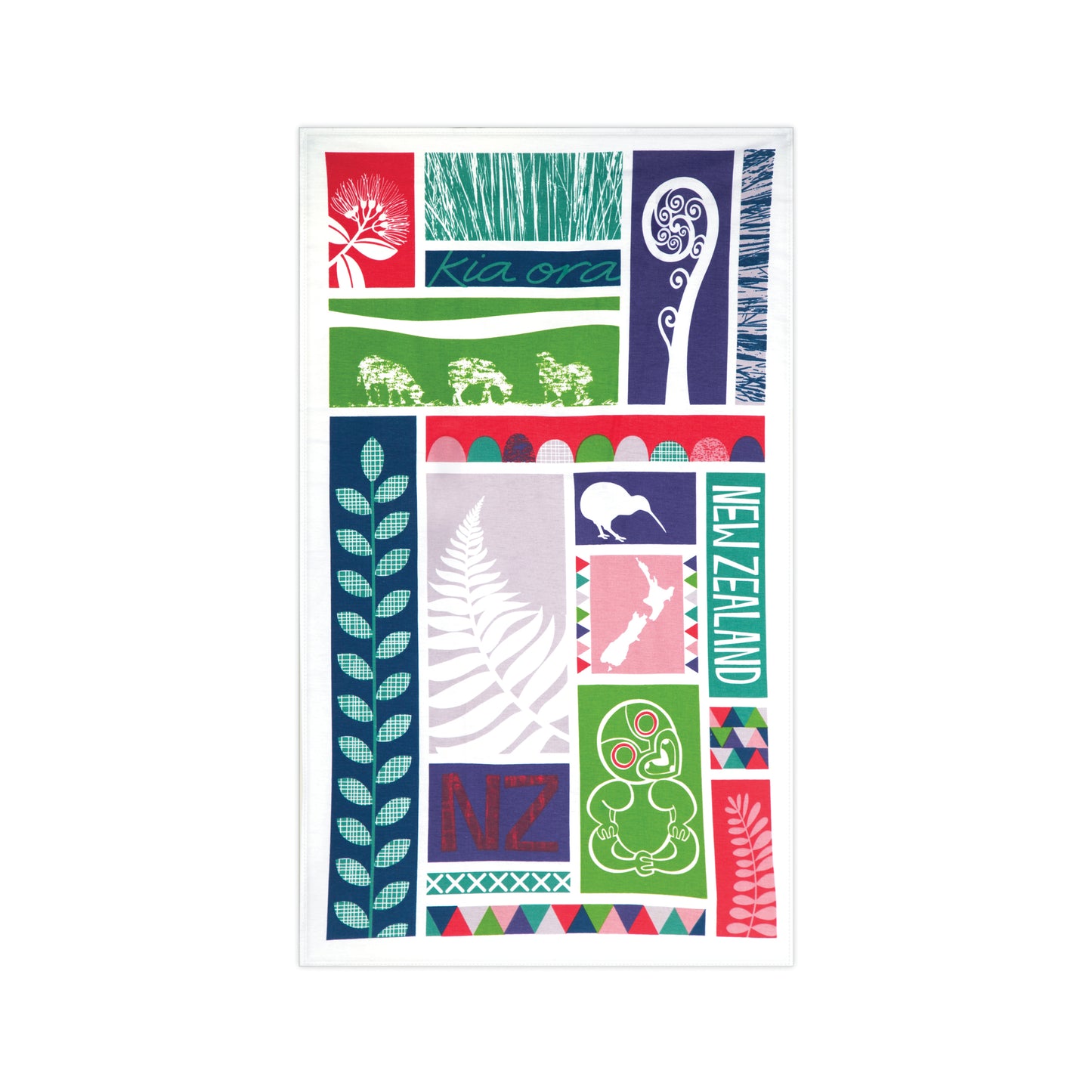 TTFT - Tea Towel Fern & Tiki