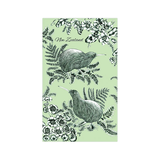 TTKG - Tea Towel Kiwi Green