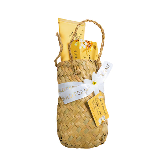 WBMH1 - Woven Basket Mānuka Honey