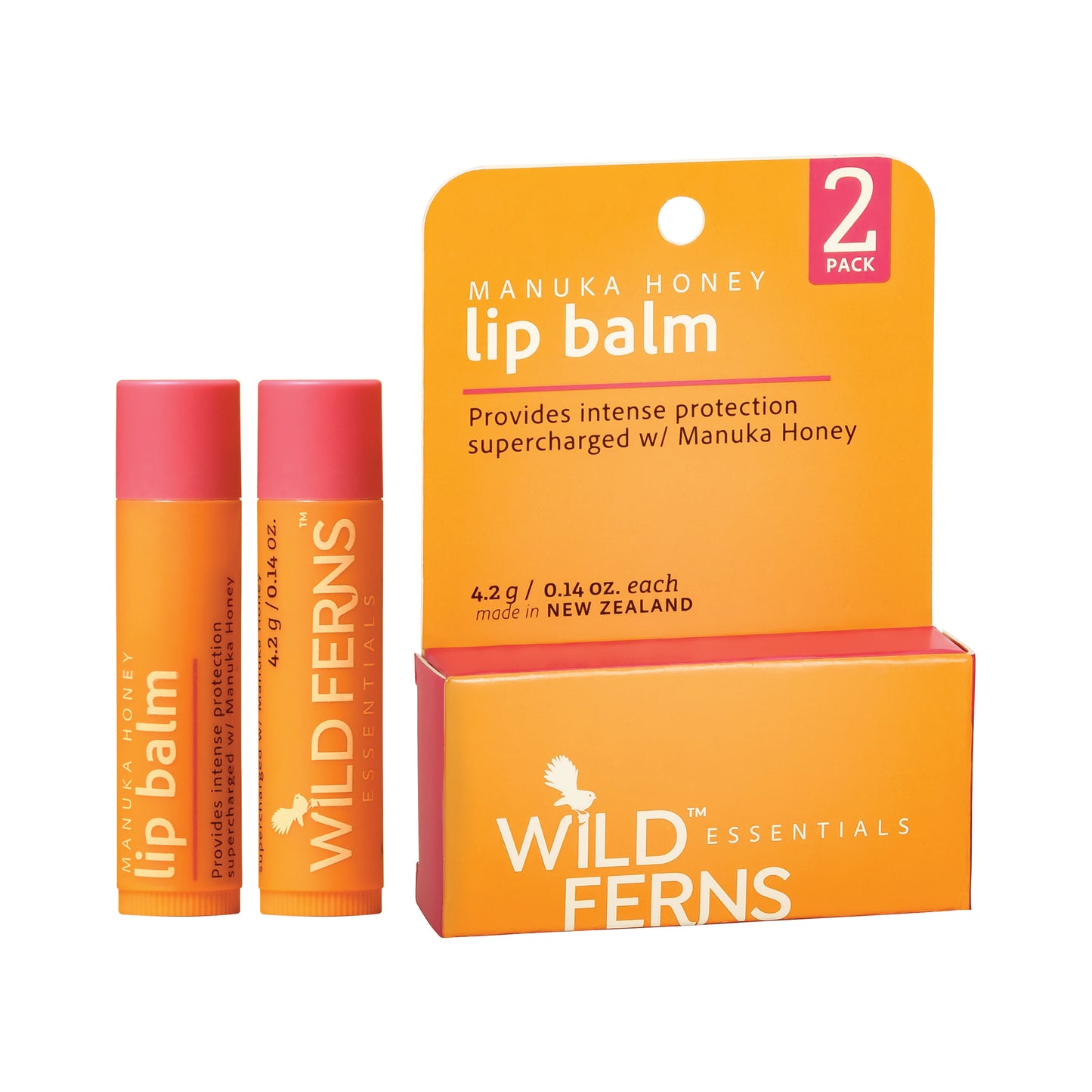 WEMLB - Wild Ferns Essentials Manuka Honey Lip Balm